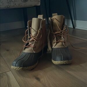 L.L. Bean Women's Winter Boots - Brown and Black